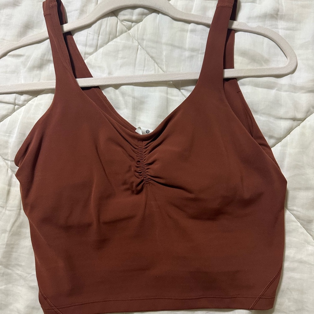 Lululemon Ruched tank align size 8